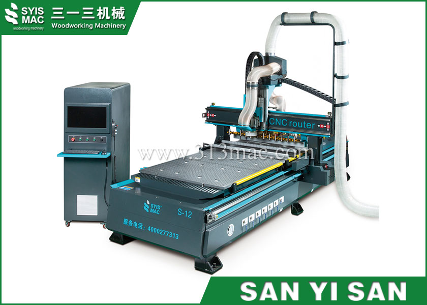  12直排自動(dòng)換刀開料機(jī)