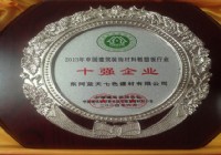 中國建筑裝飾材料鋁塑板行業十強企業